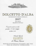 Bruno Giacosa Falletto Dolcetto d'Alba 2017  Front Label