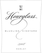 Hourglass Blueline Vineyard Merlot 2008 Front Label