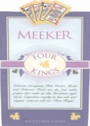 Meeker Four Kings 2008  Front Label