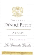 Domaine Desire Petit Arbois Trousseau 2014  Front Label