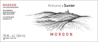 Antoine Sunier Morgon 2022  Front Label