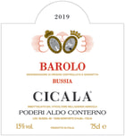 Aldo Conterno Barolo Cicala 2019  Front Label