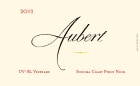 Aubert UV-SL Vineyard Pinot Noir (1.5 Liter Magnums) 2013  Front Label