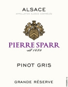 Pierre Sparr Pinot Gris 2015  Front Label