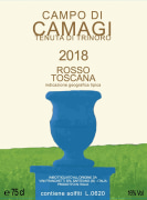 Tenuta di Trinoro Campo di Camagi 2018  Front Label