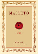 Masseto  2015 Front Label