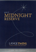 LangeTwins Midnight Reserve 2017  Front Label