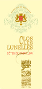 Clos Lunelles Cotes de Castillon 2004  Front Label