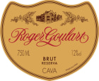 Caves Roger Goulart Reserva Brut Cava 2015  Front Label