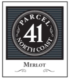 Parcel 41 Merlot 2020  Front Label