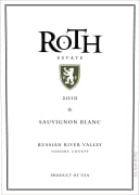 Roth Estate Russian River Valley Sauvignon Blanc 2018  Front Label