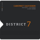 District 7 Cabernet Sauvignon 2016  Front Label