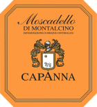 Capanna Moscadello di Montalcino 2020  Front Label