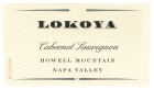 Lokoya Howell Mountain Cabernet Sauvignon 2001  Front Label