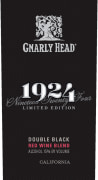 1924 Double Black Red Blend 2017 Front Label