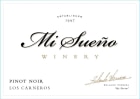 Mi Sueno Winery Los Carneros Pinot Noir 2018  Front Label