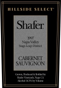 Shafer Hillside Select Cabernet Sauvignon 1997  Front Label