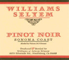 Williams Selyem Sonoma Coast Pinot Noir 2017 Front Label