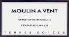 Jean-Paul Brun Domaine des Terres Dorees Moulin-A-Vent 2020  Front Label