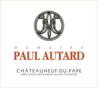 Domaine Paul Autard Chateauneuf-du-Pape Blanc 2020  Front Label