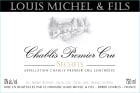 Louis Michel Chablis Sechets Premier Cru 2021  Front Label