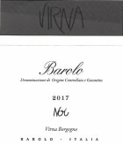 Virna Barolo Noi 2017  Front Label