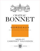 Chateau Bonnet Rouge 2015  Front Label