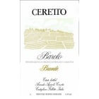Ceretto Barolo Brunate 2012  Front Label
