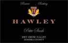 Hawley Hawley Reserve Petite Sirah 2015  Front Label