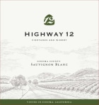 Highway 12 Sauvignon Blanc 2018  Front Label