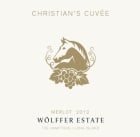 Wolffer Christian's Cuvee Merlot 2012  Front Label
