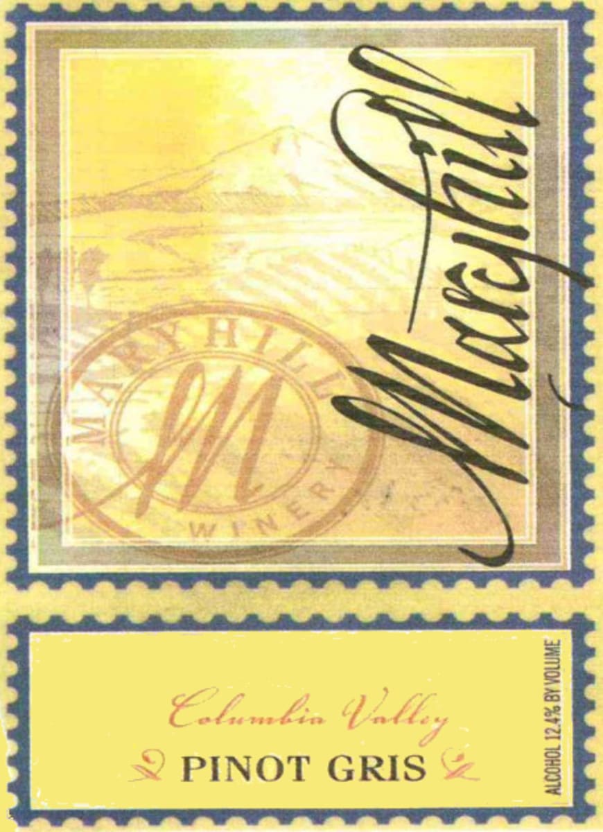 Maryhill Pinot Gris 2010 Front Label
