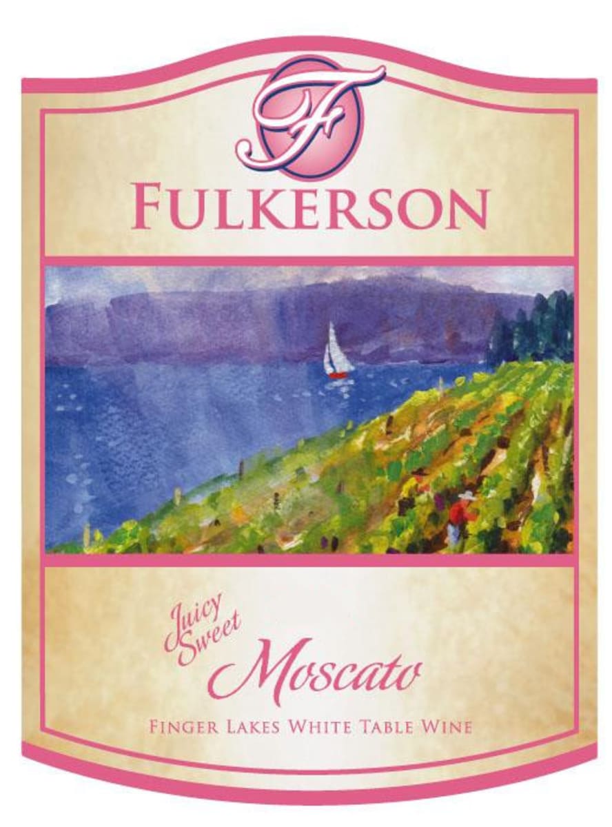 Fulkerson  Moscato 2013 Front Label