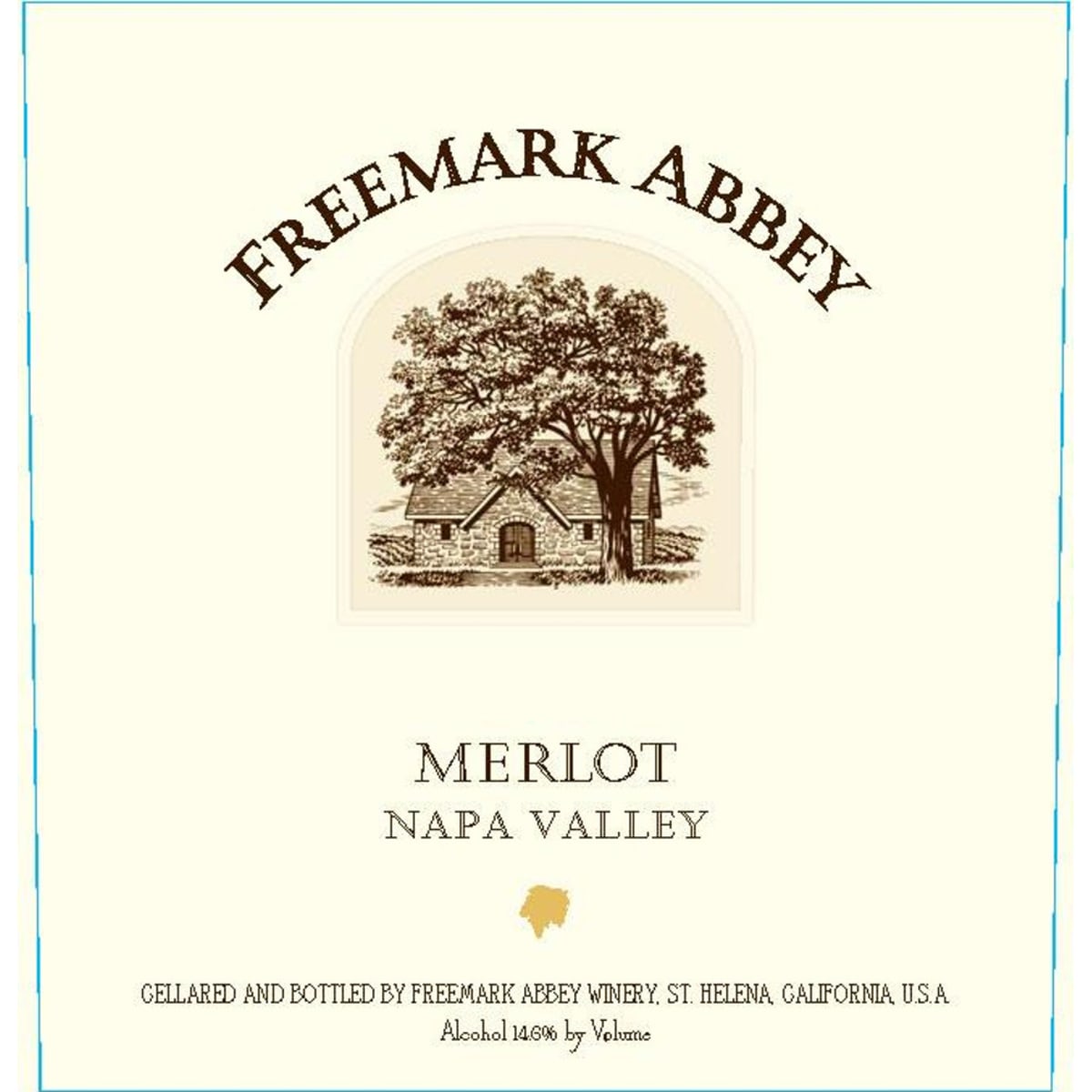 Freemark Abbey Napa Valley Merlot 2007 Front Label