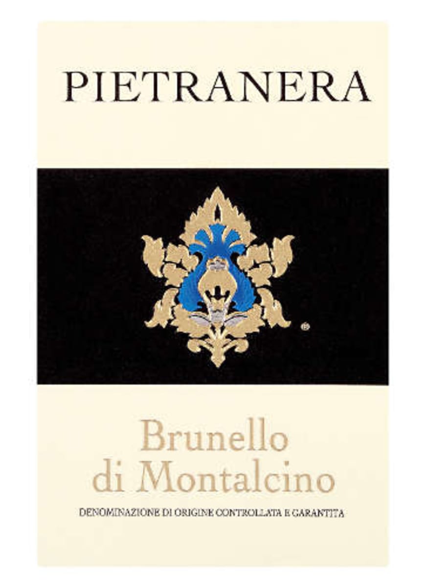 Pietranera Brunello di Montalcino 2004 Front Label