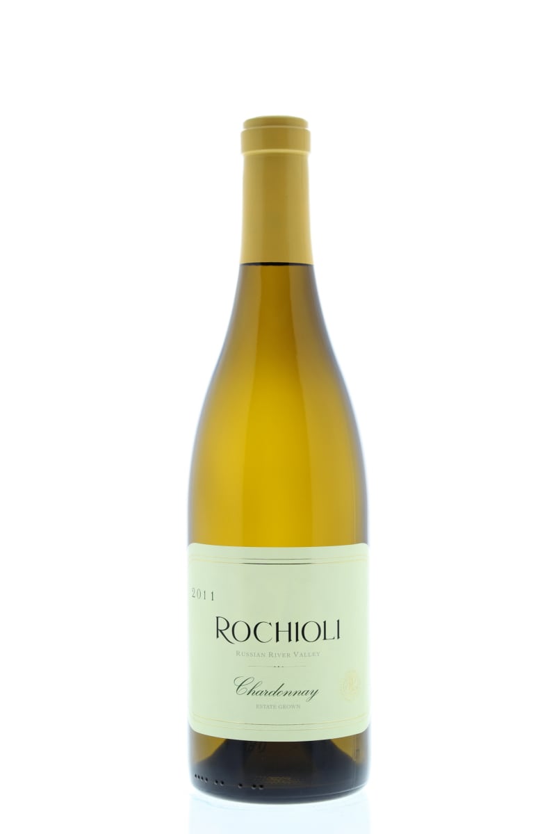 Rochioli Estate Chardonnay 2011 Front Bottle Shot