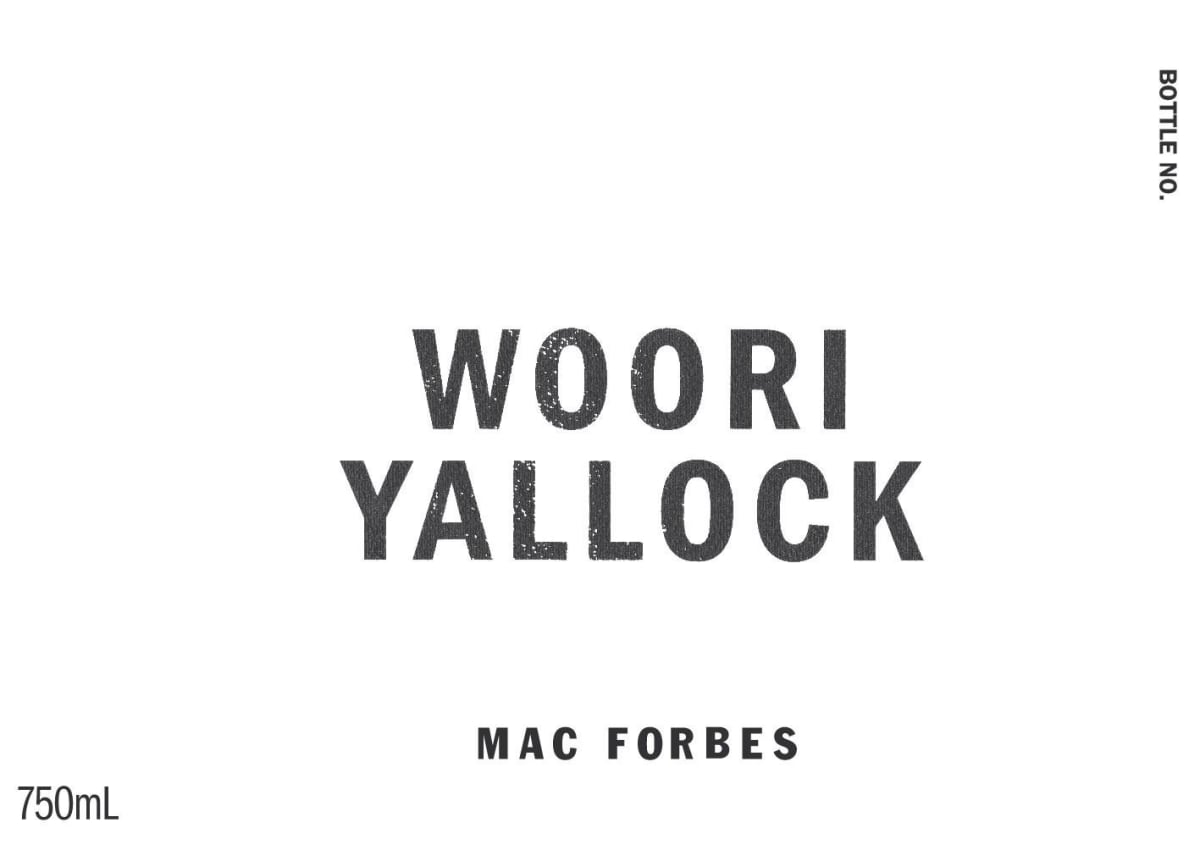 Mac Forbes Woori Yallock Pinot Noir 2015 Front Label