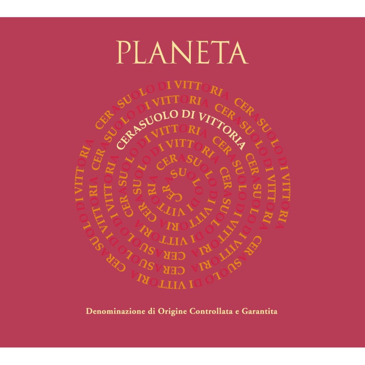 Planeta Cerasuolo di Vittoria 2014 Front Label