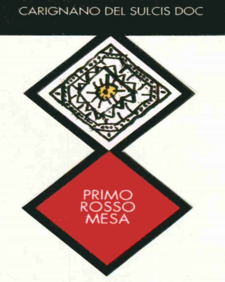 Cantina Mesa Isola dei Nuraghi Primo Rosso 2011 Front Label