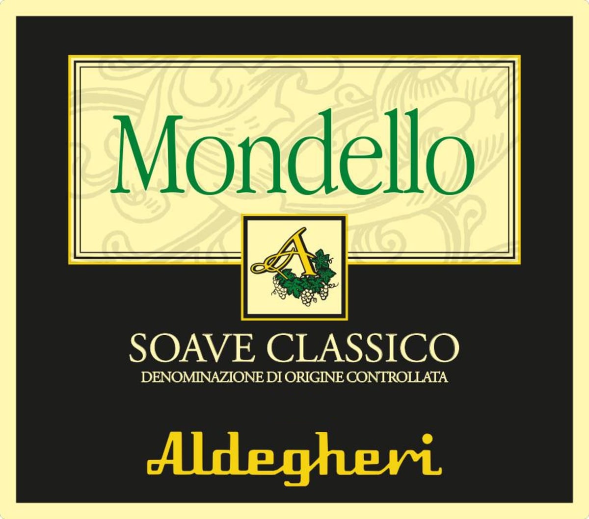 Cantine Aldegheri Soave Classico Mondello 2013 Front Label