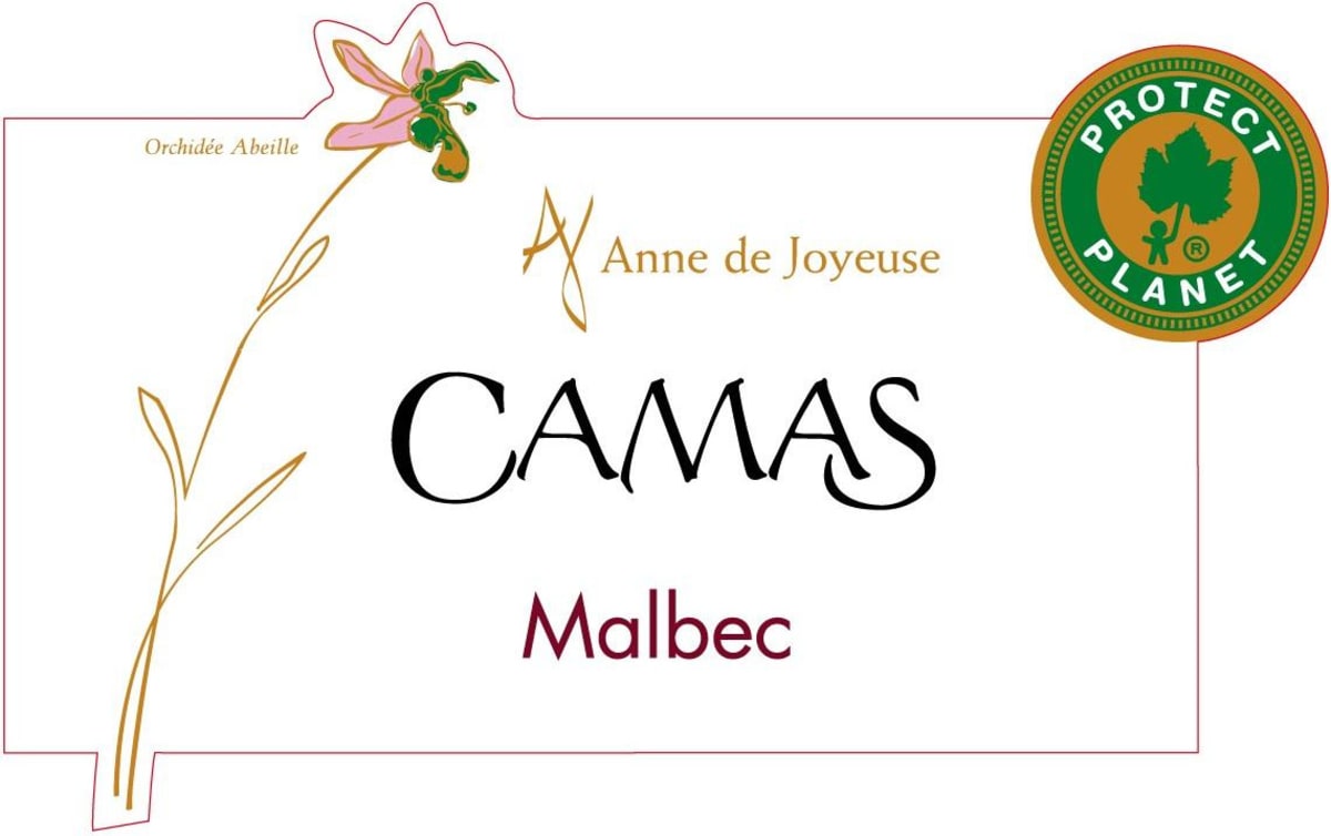 Cave Anne de Joyeuse Camas Malbec 2011 Front Label