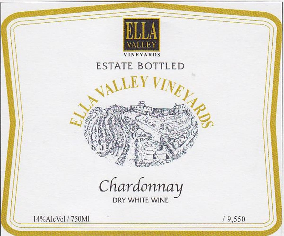 Ella Valley Chardonnay 2010 Front Label
