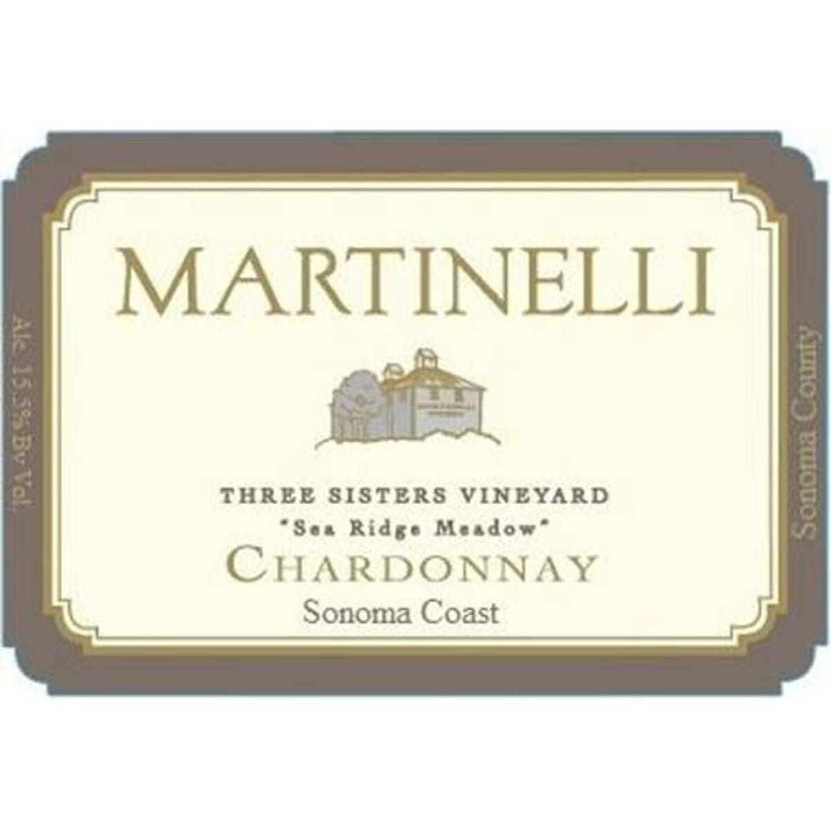 Martinelli Three Sisters Vineyard-Sea Ridge Meadow (1.5L Magnum) 2005 Front Label