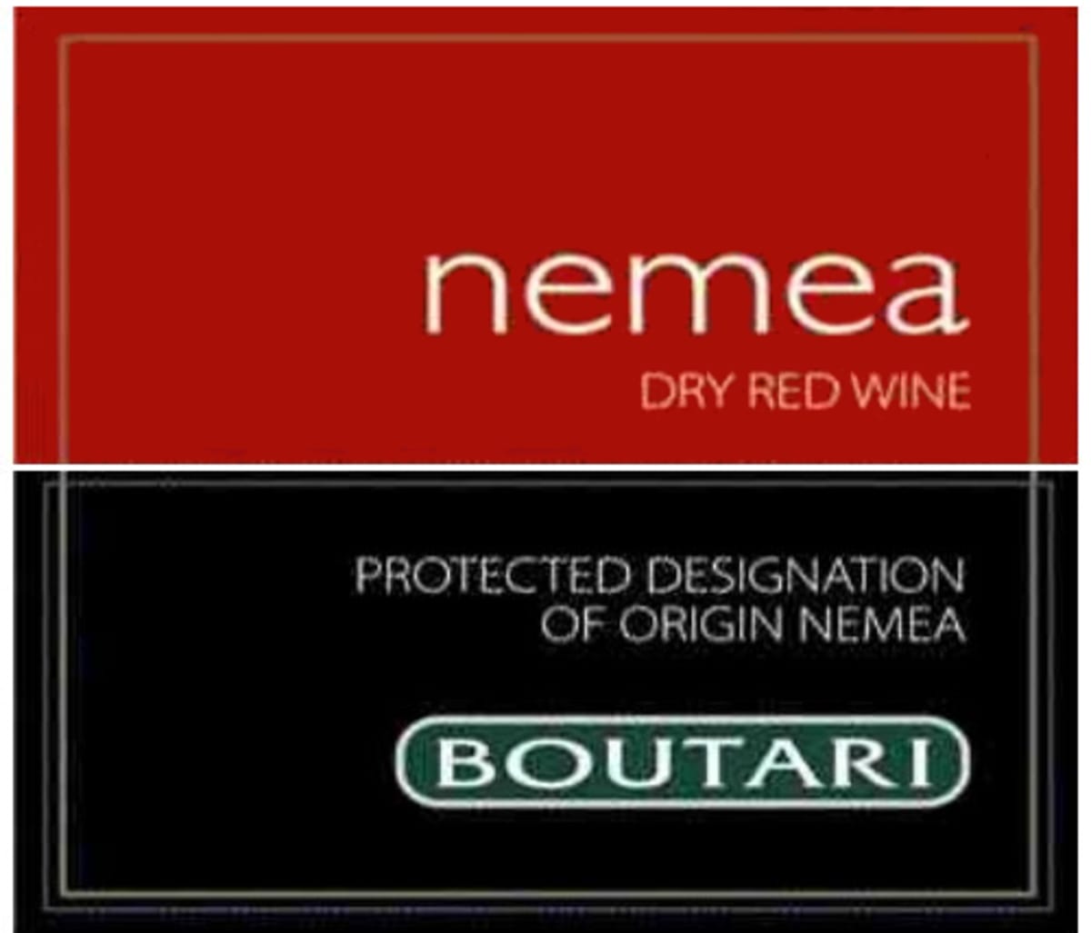 Boutari Nemea 2011 Front Label