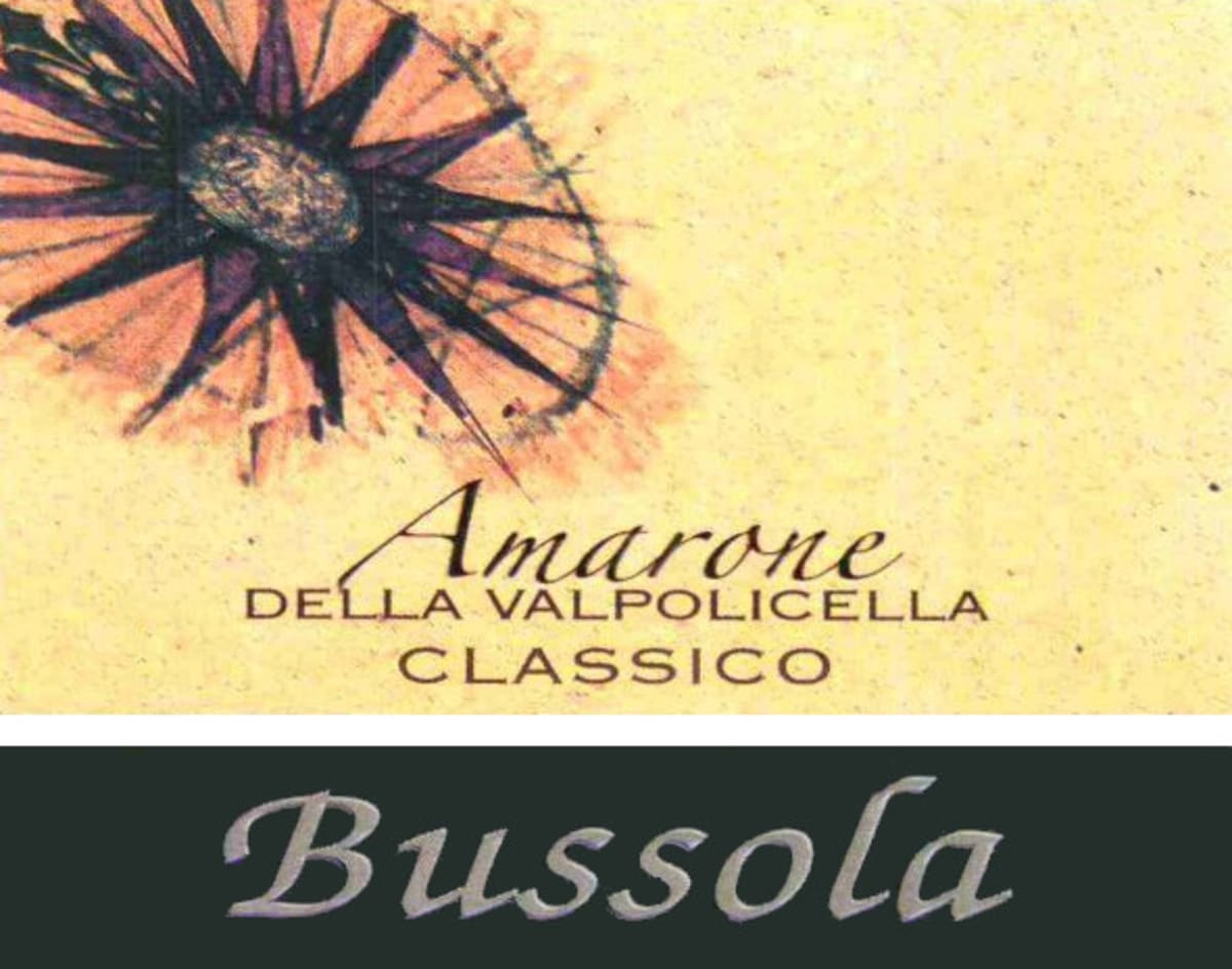 Bussola Amarone della Valpolicella Classico 2013 Front Label