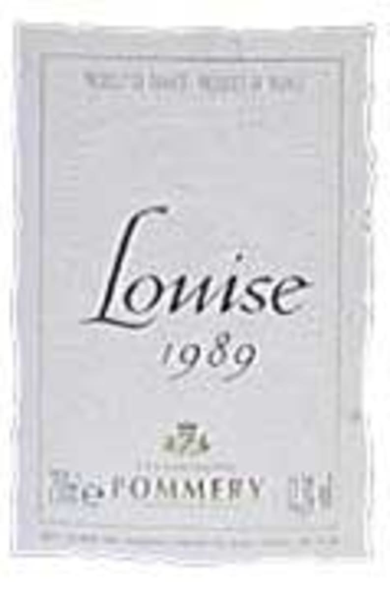 Pommery Cuvee Louise 1989 Front Label