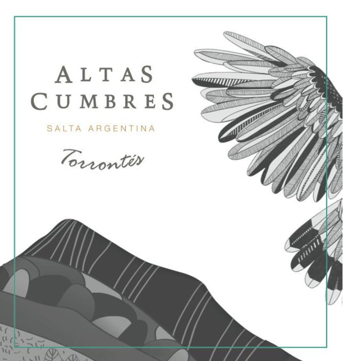 Lagarde Altas Cumbres Torrontes 2015 Front Label