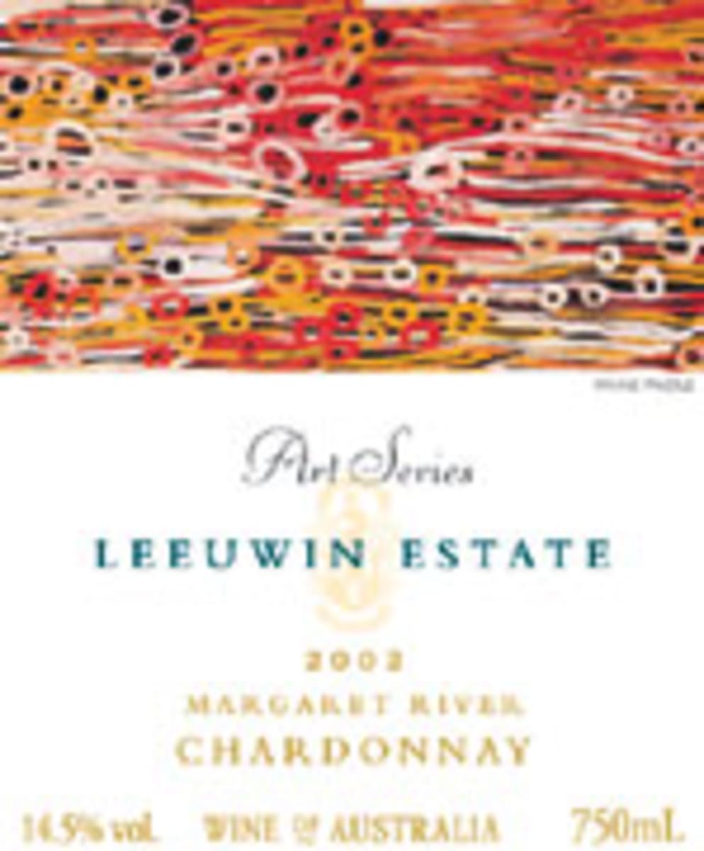 Leeuwin Estate Art Series Chardonnay 2002 Front Label