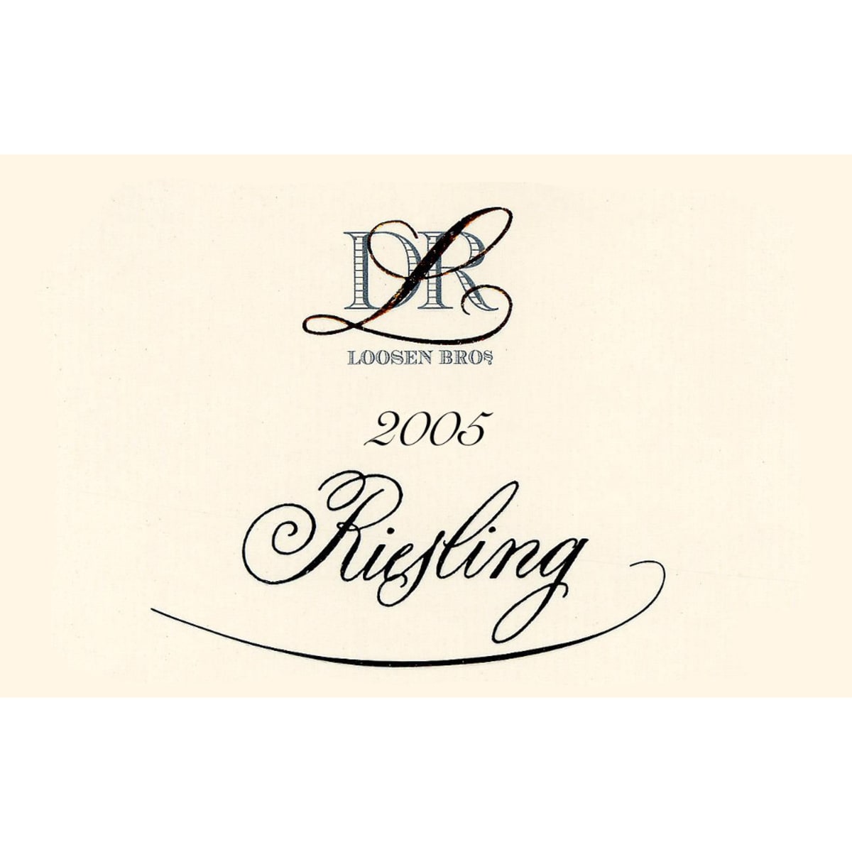 Loosen Bros. Dr. L Riesling 2005 Front Label