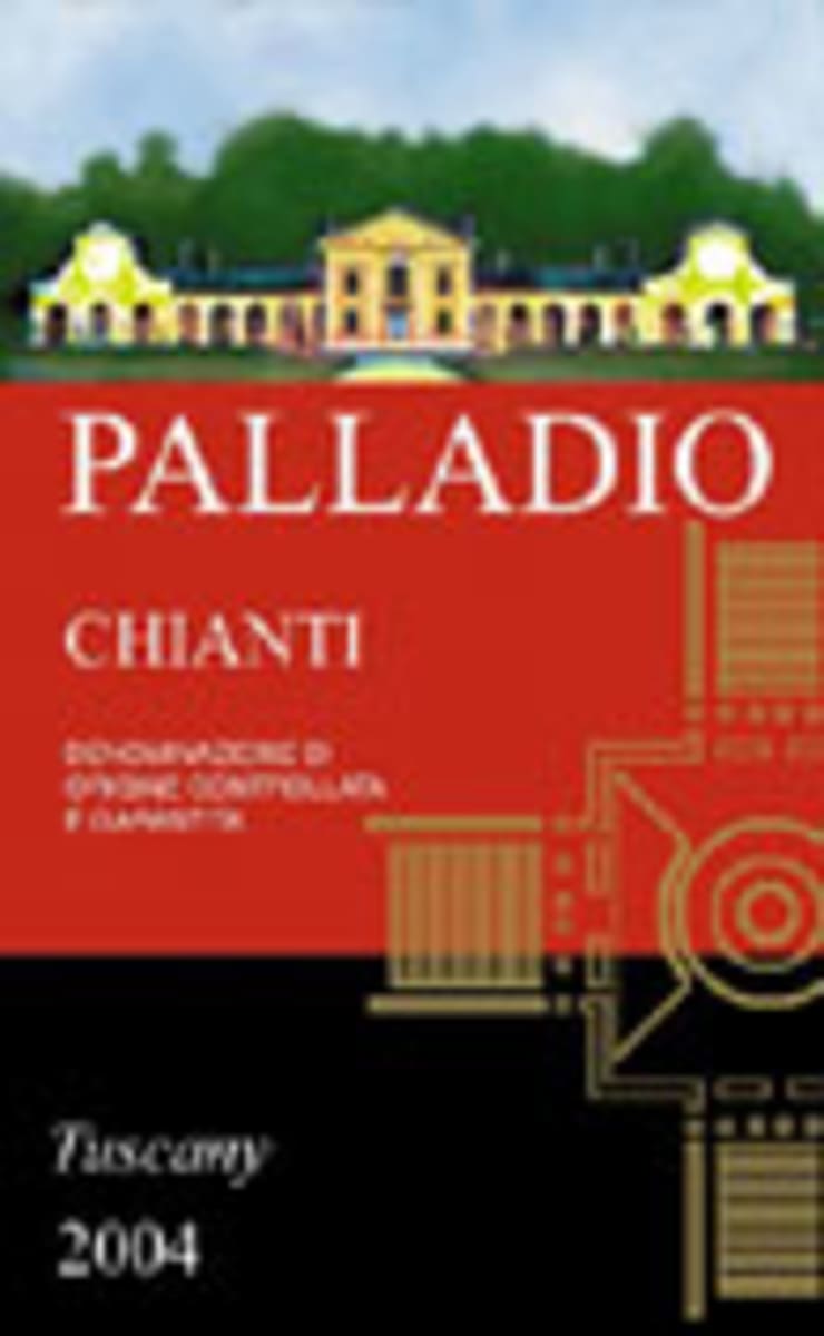 Palladio Chianti 2004 Front Label